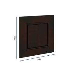 J&K Espresso K8 Dummy Door Panel 12" W x 12" H