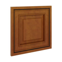 J&K Mocha Glazed K10 Dummy Door Panel 12" W x 12" H