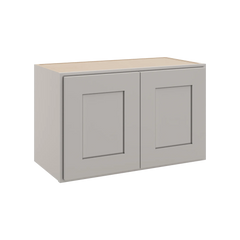 CNC Luxor 5-Piece Misty Grey 24" W X 15" H Double Door Wall Cabinet