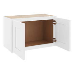 CNC Luxor 5-Piece White 24" W X 15" H Double Door Wall Cabinet