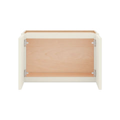 Modernform Cabinet Slim Dove White 24" W X 15" H X 12" D Double Door Wall Cabinet