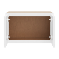 CNC Luxor 5-Piece White 24" W X 15" H Double Door Wall Cabinet