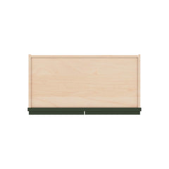 Modernform Cabinet Slim Sage Green 24" W X 15" H X 12" D Double Door Wall Cabinet