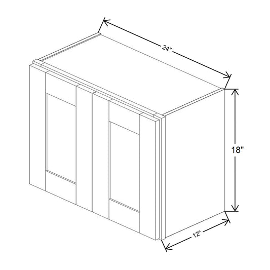 Fabuwood Allure Galaxy Timber 24"W X 18"H Wall