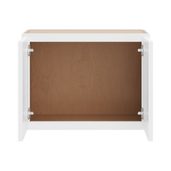 CNC Luxor 5-Piece White 24" W X 18" H Double Door Wall Cabinet