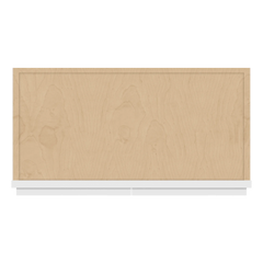 CNC Luxor 5-Piece White 24" W X 18" H Double Door Wall Cabinet