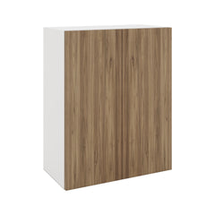 Modernform Cabinet Walnut 24" W X 30" H X 12" D Double Door Wall Cabinet