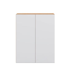 Modernform Cabinet Matte White 24" W X 30" H X 12" D Double Door Wall Cabinet