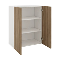Modernform Cabinet Walnut 24" W X 30" H X 12" D Double Door Wall Cabinet