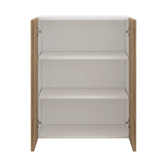 Modernform Cabinet Walnut 24" W X 30" H X 12" D Double Door Wall Cabinet
