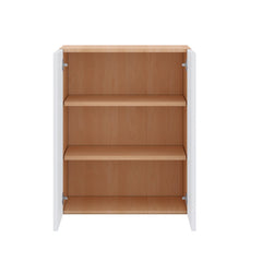 Modernform Cabinet Matte White 24" W X 30" H X 12" D Double Door Wall Cabinet
