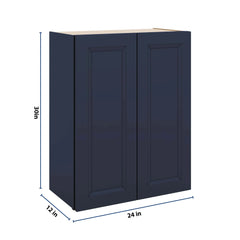 J&K Naval B7 Double Door Wall Cabinet - 24" W x 30" H
