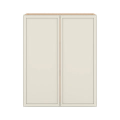 Modernform Cabinet Slim Dove White 24" W X 30" H X 12" D Double Door Wall Cabinet