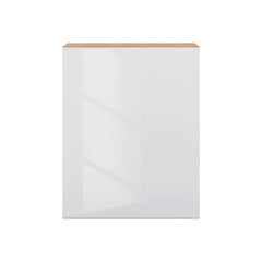 Modernform Cabinet Gloss White 24" W X 30" H X 12" D Single Door Wall Cabinet