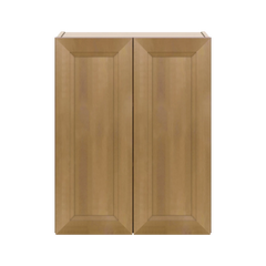 J&K Butterscotch B8 Double Door Wall Cabinet - 24" W x 30" H