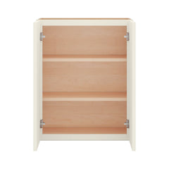 Modernform Cabinet Slim Dove White 24" W X 30" H X 12" D Double Door Wall Cabinet