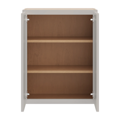 CNC Luxor 5-Piece Misty Grey 24" W X 30" H Double Door Wall Cabinet