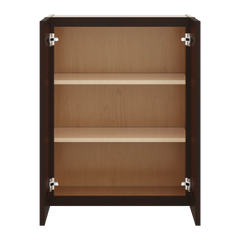 J&K Java Coffee S1 Double Door Wall Cabinet - 24" W x 30" H