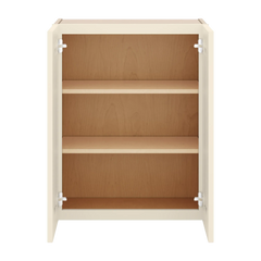 J&K Pearl Glazed H9 Double Door Wall Cabinet - 24" W x 30" H
