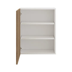 Modernform Cabinet Walnut 24" W X 30" H X 12" D Single Door Wall Cabinet