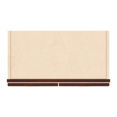 J&K Mahogany J5 Double Door Wall Cabinet - 24" W x 30" H