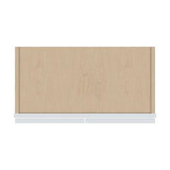 J&K White Shaker S8 Double Door Wall Cabinet - 24" W x 30" H