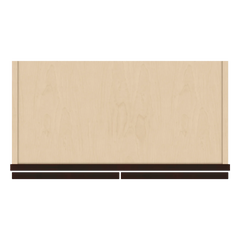 J&K Java Coffee S1 Double Door Wall Cabinet - 24" W x 30" H