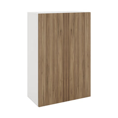 Modernform Cabinet Walnut 24" W X 36" H X 12" D Double Door Wall Cabinet