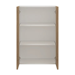 Modernform Cabinet Walnut 24" W X 36" H X 12" D Double Door Wall Cabinet