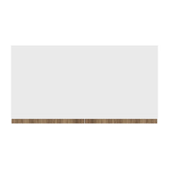Modernform Cabinet Walnut 24" W X 36" H X 12" D Double Door Wall Cabinet