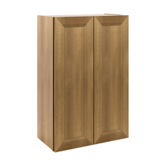 J&K Butterscotch B8 Double Door Wall Cabinet - 24" W x 36" H