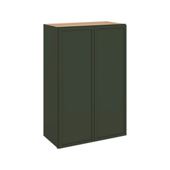 Modernform Cabinet Slim Sage Green 24" W X 36" H X 12" D Double Door Wall Cabinet