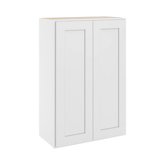 CNC Luxor 5-Piece White 24" W X 36" H Double Door Wall Cabinet