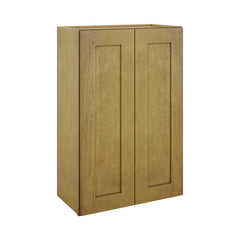 Modernform Cabinet Natural Shaker 24" W X 36" H X 12" D Double Door Wall Cabinet