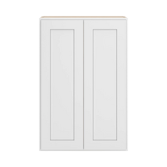 CNC Luxor 5-Piece White 24" W X 36" H Double Door Wall Cabinet