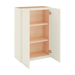 Modernform Cabinet Slim Dove White 24" W X 36" H X 12" D Double Door Wall Cabinet