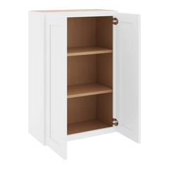 CNC Luxor 5-Piece White 24" W X 36" H Double Door Wall Cabinet