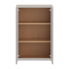 CNC Luxor 5-Piece Misty Grey 24" W X 36" H Double Door Wall Cabinet