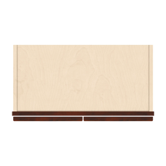 J&K Mahogany J5 Double Door Wall Cabinet - 24" W x 36" H