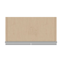 J&K Castle Grey S5 Double Door Wall Cabinet - 24" W x 36" H