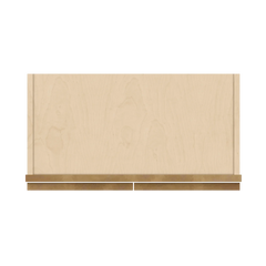 J&K Butterscotch B8 Double Door Wall Cabinet - 24" W x 36" H