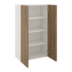 Modernform Cabinet Walnut 24" W X 42" H X 12" D Double Door Wall Cabinet