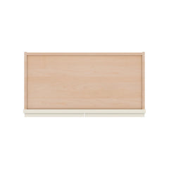 Modernform Cabinet Slim Dove White 24" W X 42" H X 12" D Double Glass Door Wall Cabinet