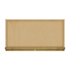 Modernform Cabinet Natural Shaker 24" W X 42" H X 12" D Double Glass Door Wall Cabinet