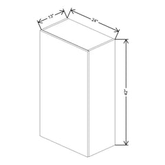 Fabuwood Illume Catalina Bianco Matte 42" High Wall