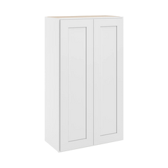 CNC Luxor 5-Piece White 24" W X 42" H Double Door Wall Cabinet