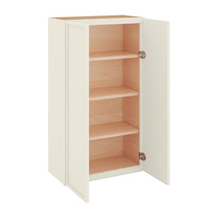 Modernform Cabinet Slim Dove White 24" W X 42" H X 12" D Double Door Wall Cabinet