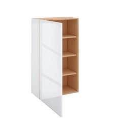 Modernform Cabinet Gloss White 24" W X 42" H X 12" D Single Door Wall Cabinet