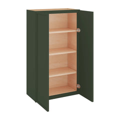 Modernform Cabinet Slim Sage Green 24" W X 42" H X 12" D Double Door Wall Cabinet