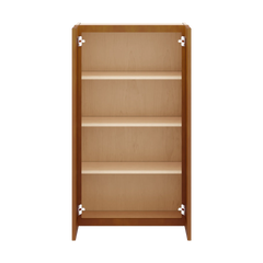 J&K Mocha Glazed K10 Double Door Wall Cabinet - 24" W x 42" H